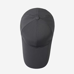 Casquette de baseball vintage pour homme, couleur noire, imperméable, ajustée, tendance, sport et décontractée, unisexe, service OEM. - Product Image 2