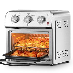 Horno Tostador y Freidora de Aire Multifuncional de 13QT Tamaño Familiar con Circulación de Aire Caliente y Cocción Saludable Sin Aceite - Product Image 1