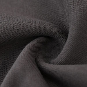 T-shirt femme personnalisé en coton 380 g/m² 100 % coton, coupe oversize, effet délavé vintage, en tissu éponge, avec imprimé, style crop top, manches longues - Product Image 6