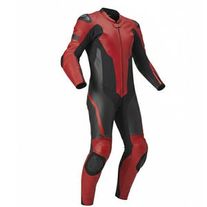 Traje de Motociclista para Hombre OEM de Alta Calidad, Chaquetas de Motocicleta de Cuero Genuino y Traje con Colores Personalizados - Product Image 5