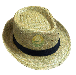Promotion <b>Straw</b> Hat Wholesale Natural Color From Vietnam Bulk Supply Branded <b>Straw</b> Hats <b>Visor</b> <b>Straw</b> Hat Personalize Ribbon Band - Product Image 6