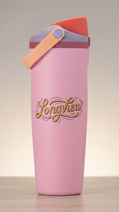 Botella de Agua Deportiva Ow-ala de Acero Inoxidable con Aislamiento Térmico de 30 oz con LOGO Personalizado para Gimnasio, Viajes, Escuela y Cumpleaños - Product Image 3