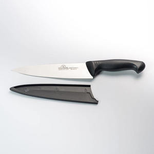 Couteau de chef LANS-MARK 8-9,9 pouces, lame en acier inoxydable, manche en plastique, finition polie, pour droitier, couteau de cuisine durable - Product Image 2
