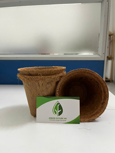 Macetas de Fibra de Coco al por Mayor de Vietnam, Macetas Ecológicas y Duraderas de Cáscara de Coco con Precio Competitivo - Product Image 2