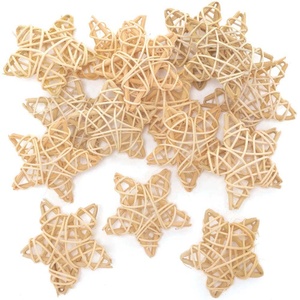 Colorful <b>star</b> ornament indoor & outdoor <b>tree</b> decorations rattan christmas accessories <b>for</b> <b>trees</b> - Product Image 5