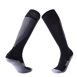 Econex Sports Crew <b>Socks</b> Black White Dot Pattern Breathable Mesh Polyester/Cotton Sweat-Absorbent for Soccer Adults Summer Sport - Product Image 1