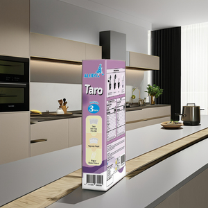 Polvo de té de burbujas con sabor a Taro taiwanés Ingredientes Premium para hacer deliciosos - Product Image 2