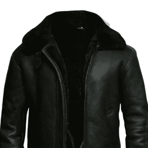 Chaqueta de Cuero con Forro de Piel para Hombre, Marca de Alta Gama, Otoño Invierno, Nueva, Gruesa, Cálida, con Cuello de Piel Desmontable, Estilo Casual de Negocios - Product Image 3