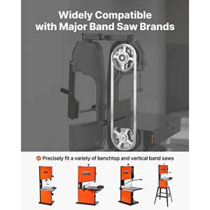 Lame de scie à ruban en acier au carbone haute résistance de 109,45 pouces, 4 TPI, 18 HRC, dents affûtées, largeur de 0,6 pouce, remplacement pour les principales marques - Product Image 6