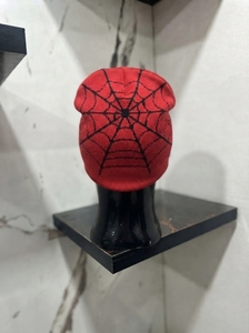 Gorro de Punto Rojo para Hombre, Gorro de Invierno con Puño, Unisex, Estilo Urbano, Gorro con Diseño de Calavera, Logotipo Personalizado, Accesorio de Moda al por Mayor - Product Image 5