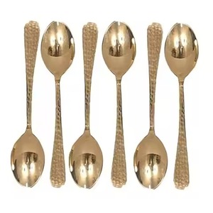 <b>Table</b> Service Metal Tea <b>Spoon</b> Stainless Steel Coffee <b>Spoon</b> Sugar <b>Spoon</b> Dessert <b>Spoon</b> Kitchen Dining Use - Product Image 1