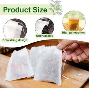 Machine d'emballage alimentaire écologique à commande PLC automatique avec moteur à roulement pour sachets de thé, scellage de feuille extérieure et poudre solide - Product Image 2