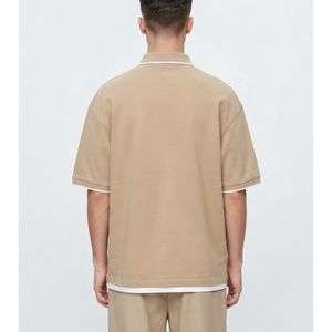ออกแบบเสื้อโปโลตามสั่ง ปักโลโก้ เสื้อยืดผ้าฝ้ายแท้ ปกคอปก แขนสั้น เสื้อทำงานฤดูร้อน เสื้อยืดแบบยูนิเซ็กซ์ - Product Image 2