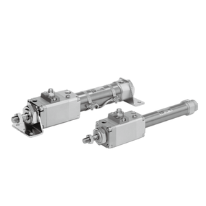 Cilindro de bloqueo fino SMC Pneumatics, piezas neumáticas de CLM2B40-260-D - Product Image 1