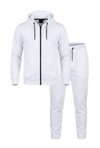 Conjunto Deportivo para Hombre, Estilo Urbano, Ropa de Invierno, Nueva Llegada, Precio Económico al por Mayor, Cuello con Capucha, Colores Sólidos, Logotipo Personalizado - Product Image 4