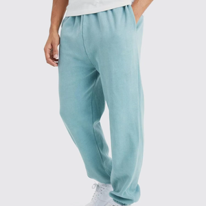 กางเกงลำลองสไตล์สตรีทแวร์สำหรับผู้ชาย พิมพ์ลายสกรีนตามสั่ง กางเกงจ็อกเกอร์แฟชั่นสำหรับผู้ชาย ผลิตจากวิธีการทอผ้าแบบไม่ถักทอ - Product Image 2