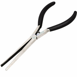 Alicates de punta larga plana con resorte para joyería, herramienta de reparación, herramienta manual de precisión para trabajos detallados, venta al por mayor - Product Image 5