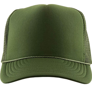 Gorra Trucker de Malla de 6 Paneles Verde Oliva Harry Johnson Production, Ajustable, Unisex, Casual, Transpirable para Primavera/Verano - Product Image 6
