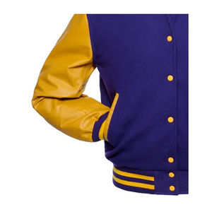 แจ็คเก็ตบอมเบอร์ลำลองฤดูหนาวปี 2025 ดีไซน์ย้อนยุค กันลม แขนยาว แจ็คเก็ตวาร์ซิตี้ผู้ชาย กันลม ระบายอากาศได้ดี - Product Image 5