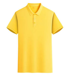 Camisa Formal de Jersey Sólido Personalizada al por Mayor OEM ODM para Hombre, Ropa de Golf de Manga Corta Transpirable de Algodón Premium - Product Image 6