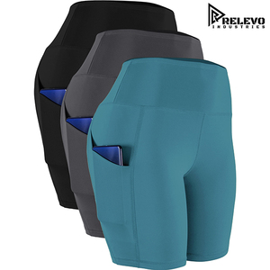 Women High Compression Polyester/Cotton Sweat-Wicking Streetwear Shorts <b>Tummy</b> <b>Control</b> Workout Running Shorts Set Athletic Shorts - Product Image 1