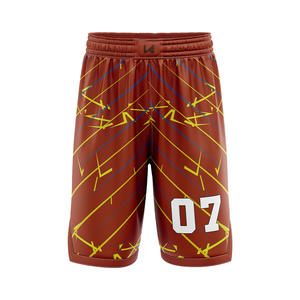 Pantalones Cortos de Baloncesto Personalizables de Alta Calidad con Logotipo del Equipo Delantero/Trasero, Tallas Grandes, Transpirables, de Secado Rápido, Ecológicos y Antibacterianos - Product Image 1