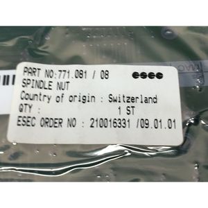 ESEC 771.081 PCB AXIS NC TBL DR, 180427 - Equipo y Piezas de Semiconductores de Confianza de Marca Global - Product Image 3