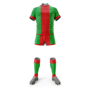 Nouvel uniforme de rugby sublimé pour hommes, jersey imprimé avec short, uniforme de rugby professionnel - Product Image 3