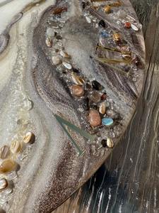 Nouvelle décoration murale élégante, horloge murale entièrement en résine, design moderne rond pour salon et décoration intérieure. Les meilleures horloges murales. - Product Image 3