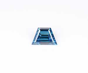 Trapezoid <b>Step</b> Cut Blue Lab Grown Diamond Loose Stone Fancy Color CVD Diamond for Side Stones Making Jewelry Rings Earrings - Product Image 4