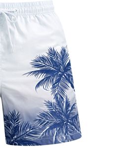 Shorts de Baño Personalizados para Hombre con Estampado de Palmeras, Secado Rápido, Shorts de Playa, Shorts de Verano, Cintura Elástica con Cordón Ajustable, Personalizados OE - Product Image 5