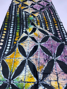 Tela de Algodón Ankara con Estampado Africano Premium de Dakar para Creaciones de Moda Elegantes y Únicas, Venta al por Mayor, 100% Algodón para Exportación - Product Image 4