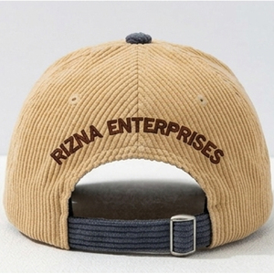 Gorra de Béisbol RIZNA de Sarga, 6 Paneles, Unisex, Casual, con Logotipo Bordado en 3D en el Panel Frontal, Ajustable, para Adultos, Primavera/Verano - Product Image 5