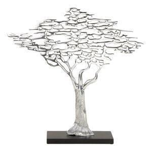 Figurine décorative en métal avec base en bois, finition dorée polie, ornement pour la décoration intérieure, pour la maison, pour offrir en cadeau - Product Image 3