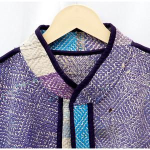 Nouvelle arrivée, veste en coton de qualité supérieure pour femmes, design Kantha, multicolores, broderie ethnique à la main, fermeture ouverte - Product Image 5