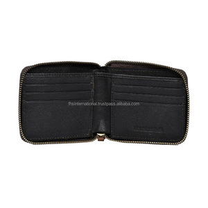 Cartera occidental de cuero genuino de grano completo de alta calidad para hombres de ágata - Product Image 2