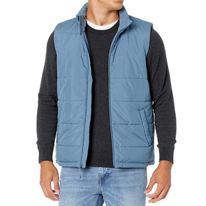 Best Selling Casual Style Winter Puffer Vest Factory Direct High Quality Breathable Windproof Waterproof <b>Canvas</b> Stand Polyester - Product Image 1
