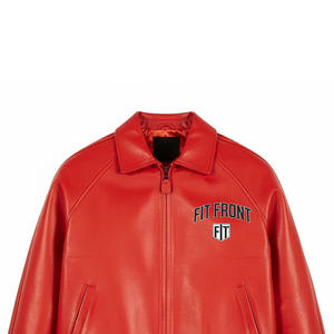 Veste en cuir pour homme de qualité supérieure, meilleur prix, veste d'hiver, cuir véritable, coupe-vent, imperméable, teinture unie, toutes tailles disponibles - Product Image 4