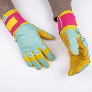 Guantes de béisbol de cuero de vaca genuino de 0,8mm hechos a medida de calidad superior para hombres y mujeres antideslizantes con agarre fuerte - Product Image 5