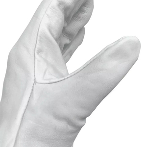 TIG Welding <b>Gloves</b> Premium Goatskin Leather Heat Resistant Durable Safety <b>Long</b> Cuff Work <b>Gloves</b> Kevlar Stitched OEM Custom - Product Image 2