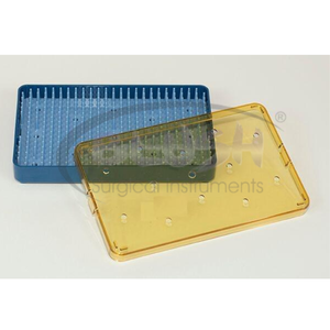 Hot Sale Sterilization Box With <b>Silicone</b> <b>Pad</b> Sterilization Tray for Eye Instrument Storage Box By Blush Surgical - Product Image 4