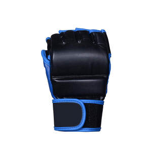 ถุงมือฝึกซ้อมหนังครึ่งนิ้ว Rahsal Industries พร้อมสายรัดข้อมือ สำหรับ MMA/คิกบ็อกซิ่ง/มวย  แบบ unisex สีเบจ สำหรับเด็กอายุ 14 ปีขึ้นไป - Product Image 6
