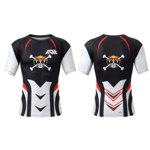 Wholesale Custom Compression <b>Rash</b> <b>Guard</b> <b>Men</b> Women Unisex Full Sublimation Prints 4-Way Stretch Moisture Wicking Anti-Pilling OEM - Product Image 1