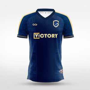 เสื้อฟุตบอลพรีเมียมสำหรับทีมสโมสร ลีก ทัวร์นาเมนต์ และสถาบันฝึกสอน |   ชุดพิมพ์ลายดิจิทัลแบบกำหนดเอง ผ้าโพลีเอสเตอร์ 100% พร้อมชื่อและหมายเลข - Product Image 5