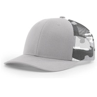 Casquette de baseball unisexe 6 panneaux imprimée camouflage de haute qualité en coton/polyester, ajustée, couleur unie, pour usage décontracté