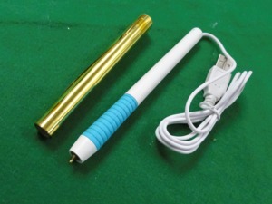 HC0454 Hot Heated Gold Foil Pens & Hot Foil Roll Set with Battery Power - Product Image 5