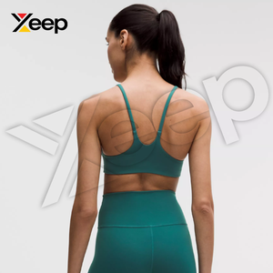 XEEP สปอร์ตบราโยคะคุณภาพสูงสำหรับผู้หญิง รุ่น XC-SB-17 สายรัดปรับได้ ระบายอากาศดี แผ่นรองถอดออกได้ รองรับได้ดี แห้งเร็ว - Product Image 2