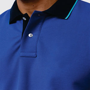 Camiseta Polo de Manga Corta para Hombre, Estilo Casual y Simple, con Botones, Cómoda para el Verano - Product Image 4