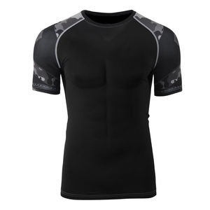 Camiseta Deportiva de Compresión de Manga Corta para Hombre, Ligera, 100% Algodón, Transpirable, de Secado Rápido, para Verano - Product Image 2