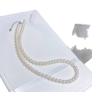 Collar de Perlas de Agua Dulce Naturales Aurora de 5-6 mm, Perfecto para Niñas, Cadena de Perlas con Cierre de Hueso, Idea de Regalo - Product Image 5